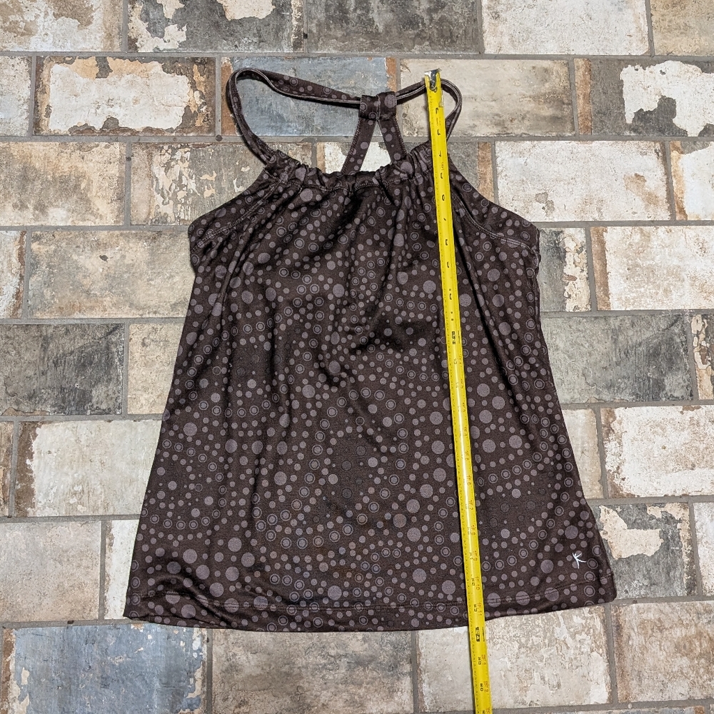 Danskin Now Women’s Large Brown 2 Piece Set Top and Pants Athleisure Sporty L - Picture 9 of 11